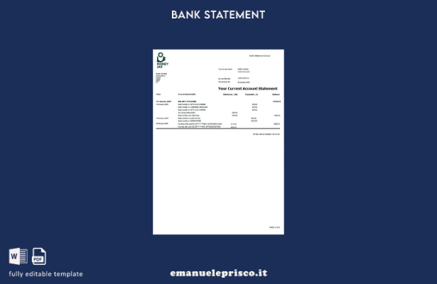 modello di parole dell'estratto conto della Lettonia Money Jar in stile verifica